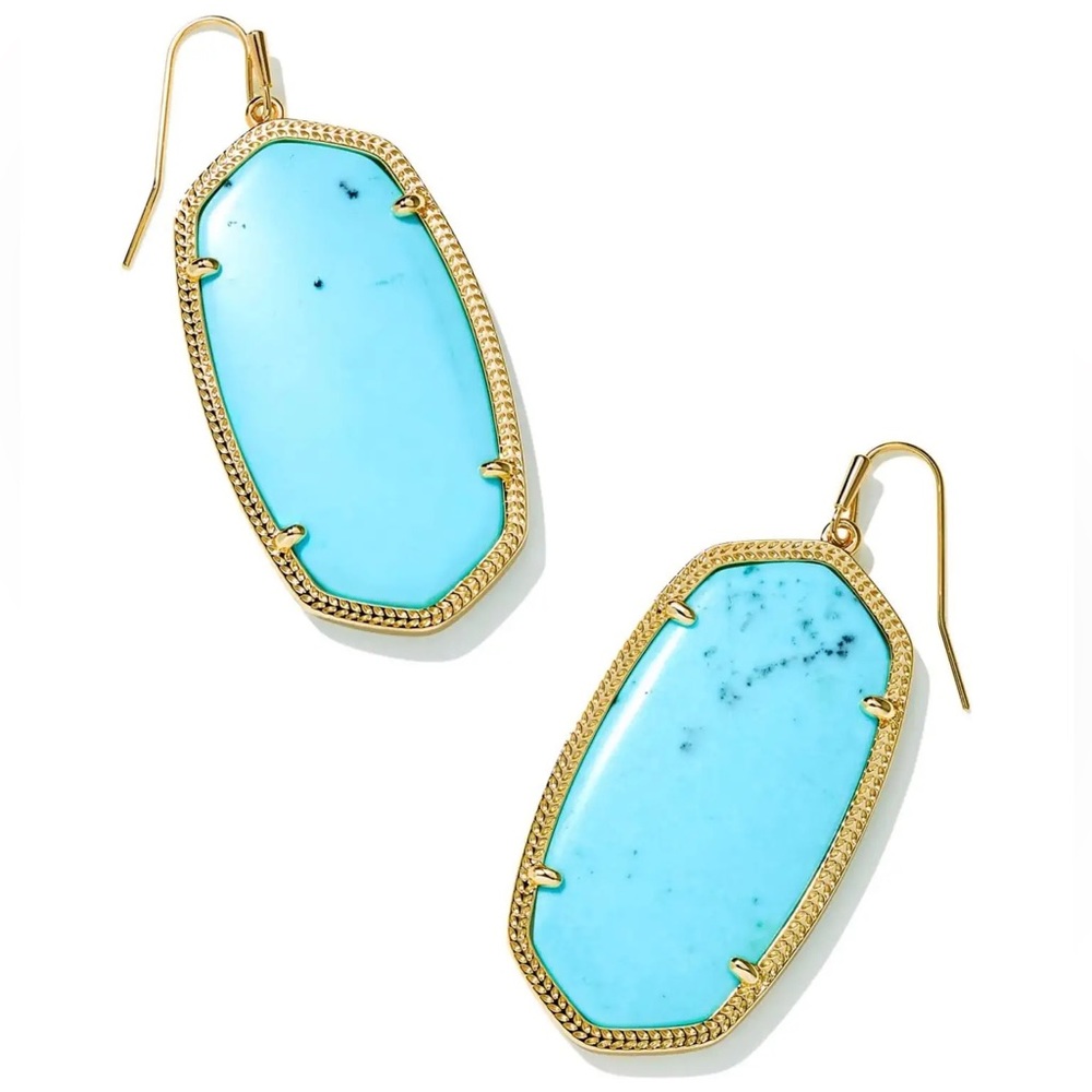 Blue Magnesite Earrings